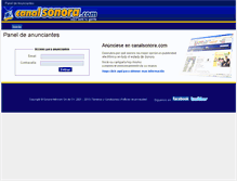 Tablet Screenshot of ads.canalsonora.com